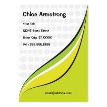 Moda Businesscard (rechoncho) Tarjeta De Visita