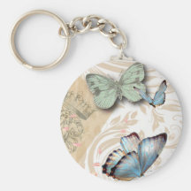 Moda de la mariposa de la torre de París Effiel de Llavero
