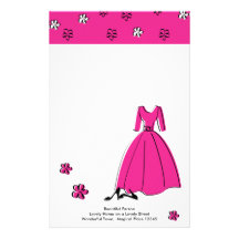 Moda del Fling de la primavera Papelería Personalizada