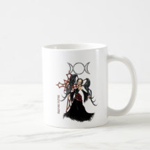 Moda del gótico tazas de café
