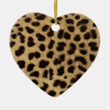 Moda elegante del estampado leopardo ornamento de reyes magos