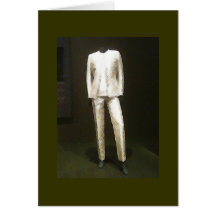 Moda en el museo - Pantsuit Felicitaciones
