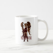 Moda gótica 4 de las costuras incondicionales tazas de café