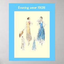Moda histórica 1928 posters
