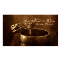 moda texturizada elegante de los anillos de bodas  tarjetas de visita