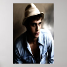 Modelo 10 del hombre posters
