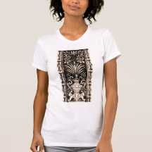 Modelo 2 del florero del vintage camisetas