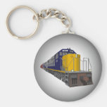 modelo 3D: Tren de carga: Ferrocarril: Llavero