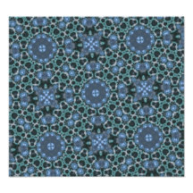 Modelo abstracto azul arte fotográfico