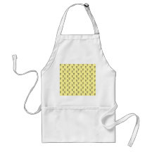 Modelo amarillo del búho delantal