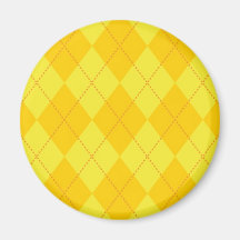 Modelo amarillo y anaranjado de Argyle Iman De Frigorífico