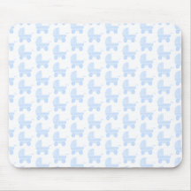 Modelo azul claro y blanco del cochecito de bebé tapete de ratones