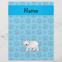 Modelo azul conocido personalizado de la pata del  tarjetas informativas