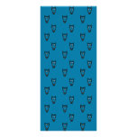 Modelo azul marino del búho lonas personalizadas