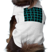 Modelo Azul-Resumido de la casilla negra Camisa De Perro