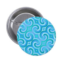 Modelo barroco retro del damasco pin