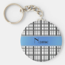 Modelo blanco conocido personalizado de la tela es llaveros personalizados