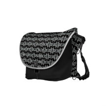 modelo blanco negro del tiki bolsas de mensajeria