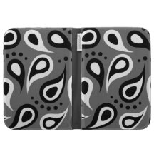 Modelo blanco negro moderno de Paisley