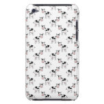 Modelo blanco y negro de la vaca Case-Mate iPod touch protector