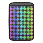 Modelo colorido brillante del estilo del vitral funda macbook air