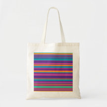 Modelo colorido de la raya bolsas