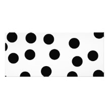 Modelo dálmata blanco y negro del punto tarjetas publicitarias