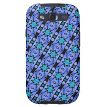 modelo de barras y estrellas azul galaxy SIII protectores