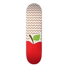 Modelo de Brown Chevron; Apple Monopatín Personalizado