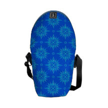 Modelo de estrella azul bolsas de mensajería