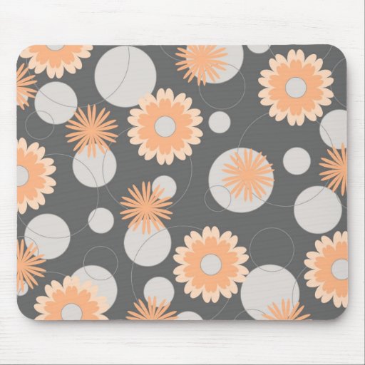Modelo de flores - Mousepad Tapetes De Raton