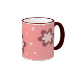 Modelo de flores - taza
