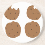 Modelo de la galleta de Brown Posavasos Diseño