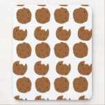 Modelo de la galleta de Brown Tapete De Ratón