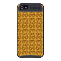 Modelo de la hoja de la cosecha de la caída iPhone 5 protectores