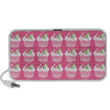 Modelo de la magdalena de las rosas fuertes del cu laptop altavoz