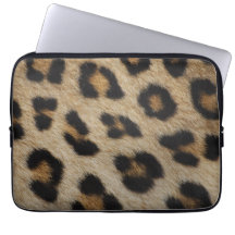 Modelo de la textura de la piel del leopardo manga portátil