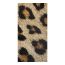 Modelo de la textura de la piel del leopardo tarjetas fotográficas personalizadas