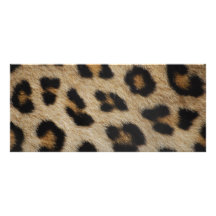 Modelo de la textura de la piel del leopardo tarjeta publicitaria a todo color