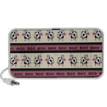 Modelo de la vaca mini altavoz