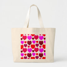 Modelo de los corazones de la tarjeta del día de S Bolsa