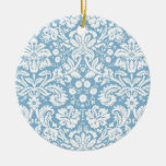Modelo de lujo azul del damasco ornamento de reyes magos