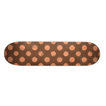 MODELO DE LUNAR CORALINO DEL NARANJA POLKADOT DE P MONOPATIN
