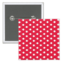 Modelo de lunar rojo pin