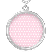 Modelo de lunar rosado y blanco. Manchado Grimpolas Personalizadas