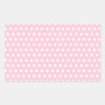 Modelo de lunar rosado y blanco. Manchado Rectangular Altavoces
