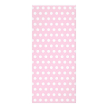 Modelo de lunar rosado y blanco. Manchado Tarjeta Publicitaria