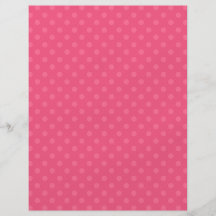 Modelo de lunares rosado tarjetas informativas