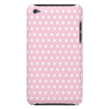 Modelo de lunares rosado y blanco iPod touch Case-Mate cobertura