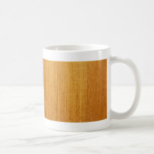 Modelo de madera del grano taza de café